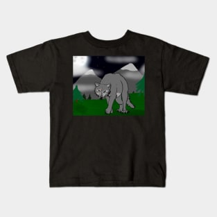 Midnight Stroll Kids T-Shirt